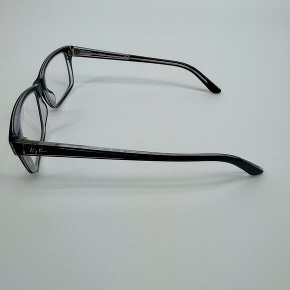 Ray Ban RB 5225 2034 Black on Transparent Rectangle Eyeglasses Frames 54-17-145 main image 9